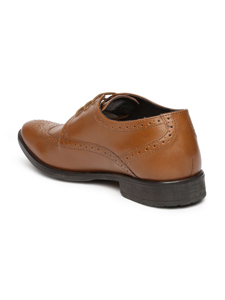 Buy Lee Cooper Men Tan Brown Genuine 