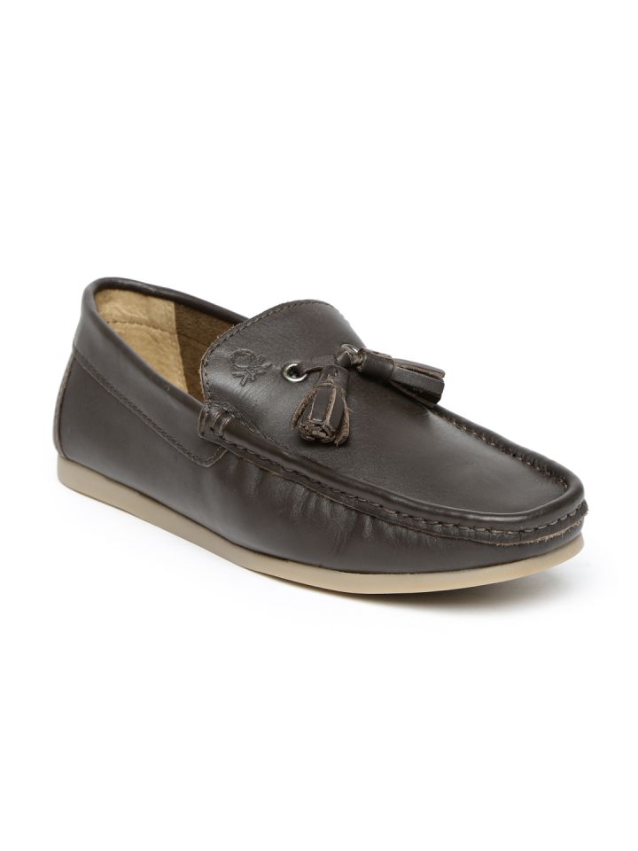 United colors of benetton men's leather loafers cheap and moccasins