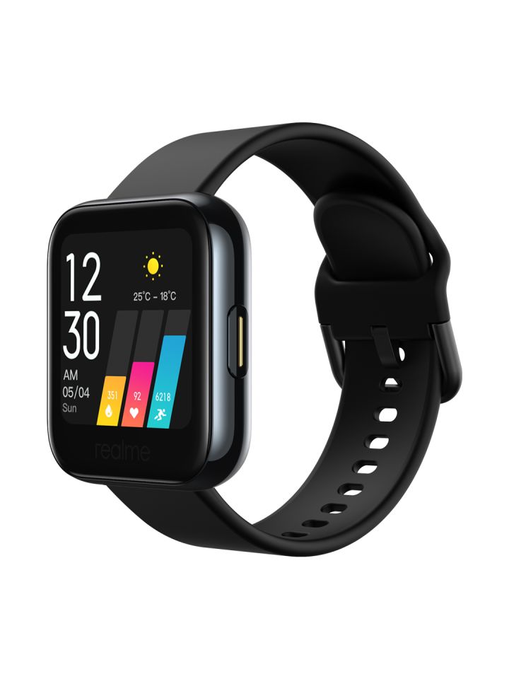 Buy Realme Unisex Black SpO2 M Monitor And Large Color Touch