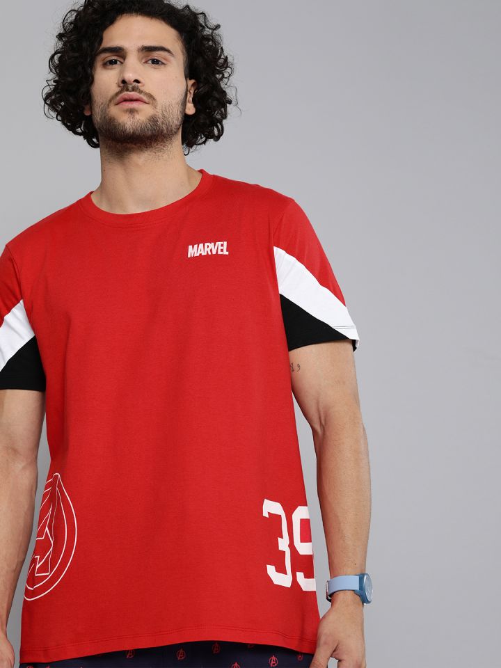 Marvel t shop shirts myntra
