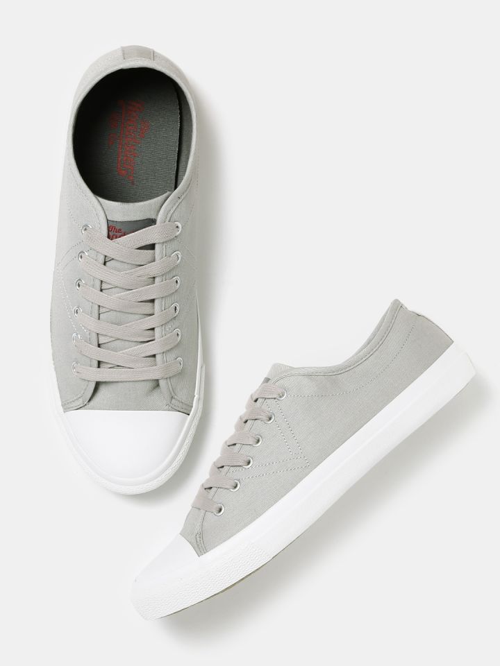 roadster grey casual shoes