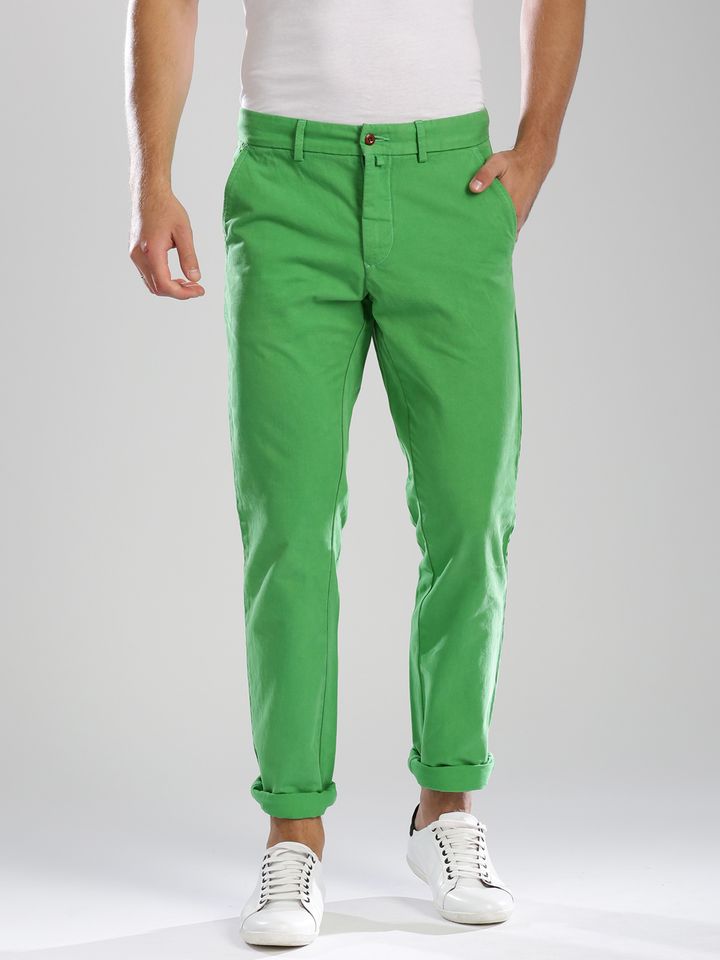 Buy GANT Green Soho Fit Chino Trousers 