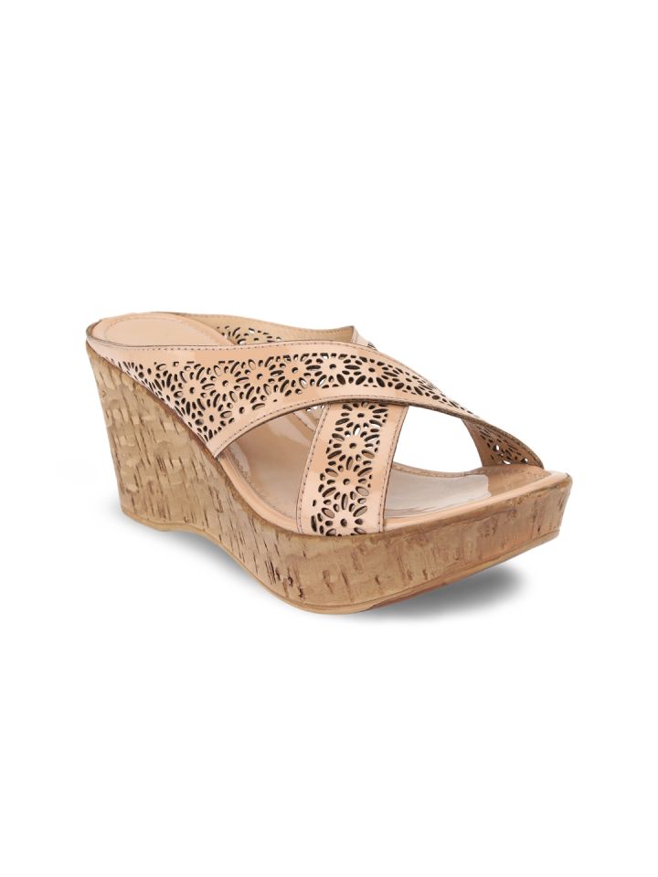 Catwalk Women Nude Coloured Wedges