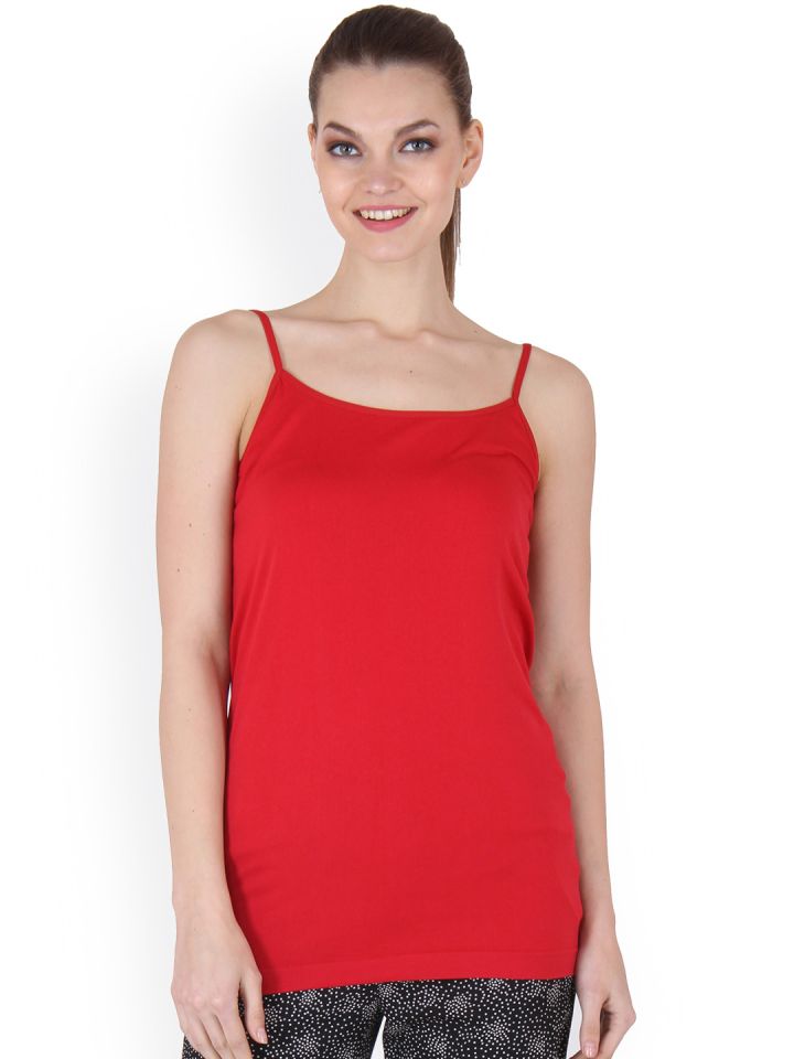 Buy Ruhaans Red Camisole RU_5109 - Camisoles for Women 1315925