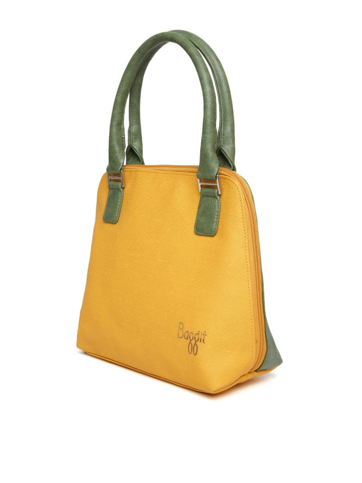 Baggit yellow sale bag