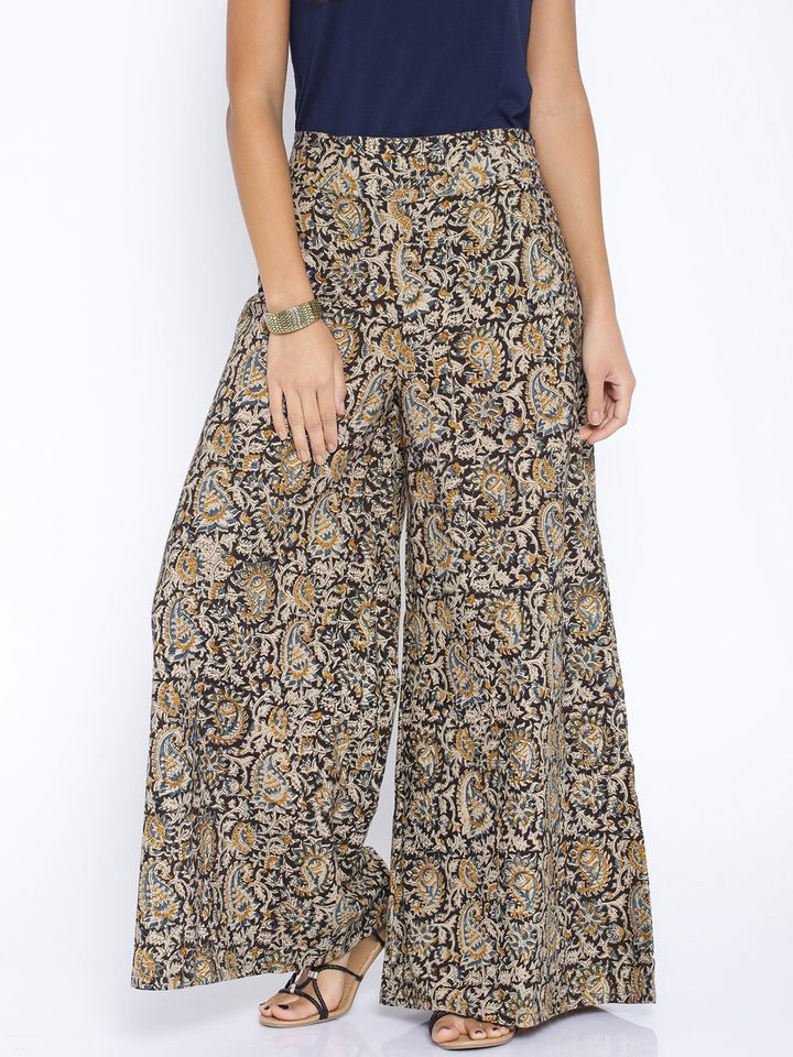 Buy Desi Weavess Beige \u0026 Black 
