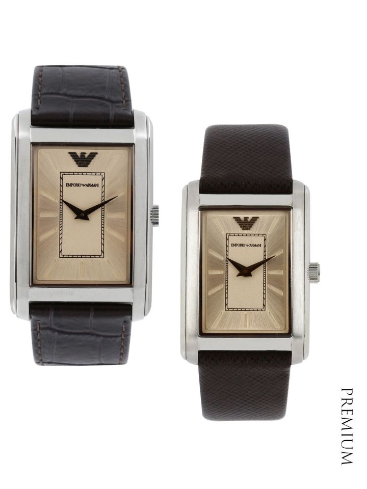 Armani his and hers watches discount