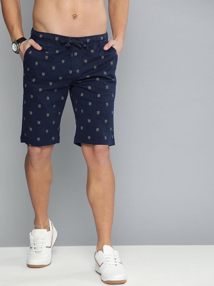 Mens patterned discount chino shorts