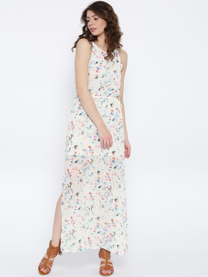 white floral dresses