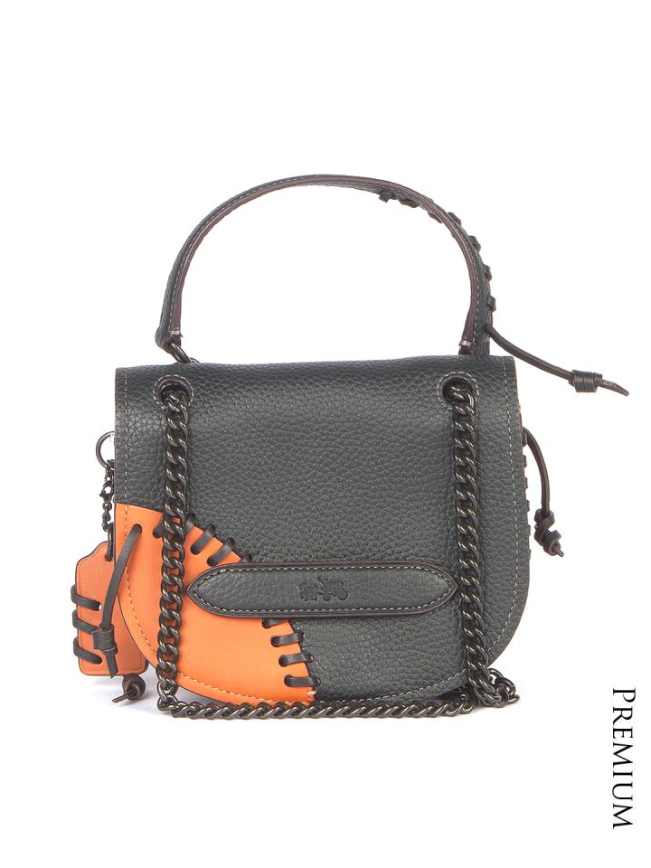 coach orange sling bag