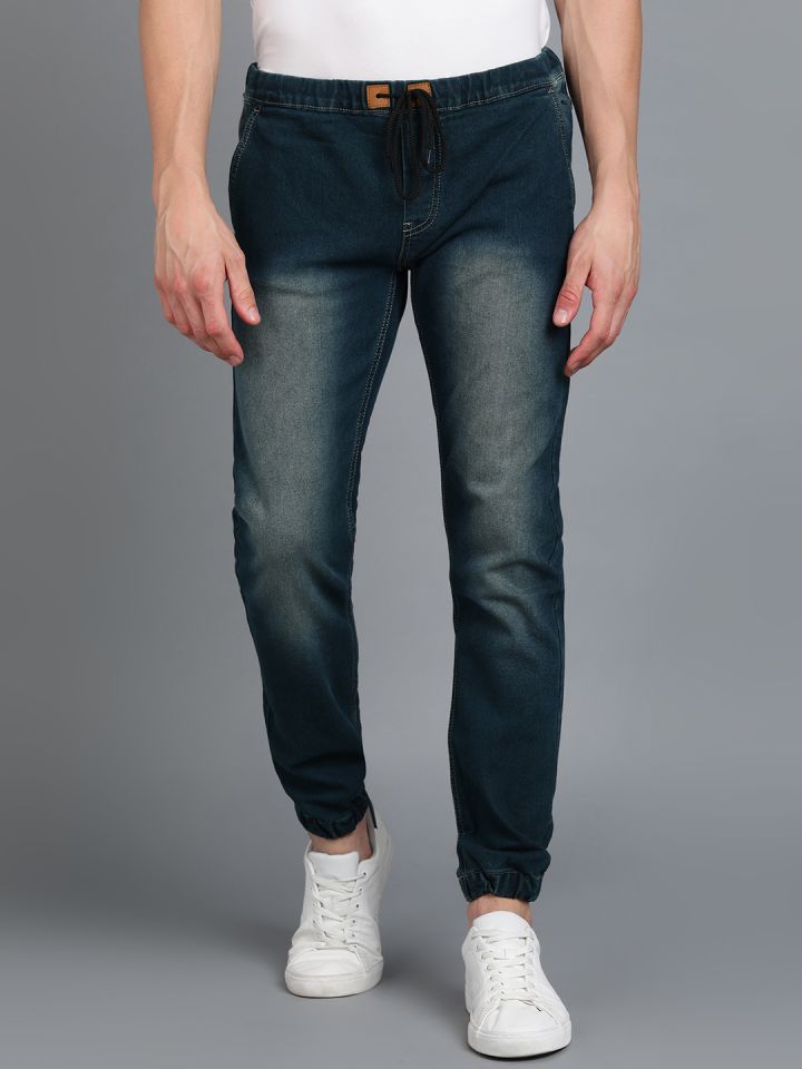 Urbano Fashion Slim Fit Men Blue Trousers - Buy Urbano Fashion Slim Fit Men Blue  Trousers Online at Best Prices in India