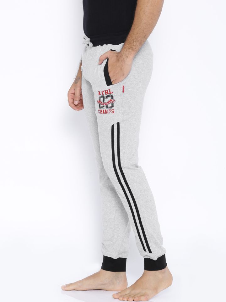 Crusoe Grey Melange Track Pants