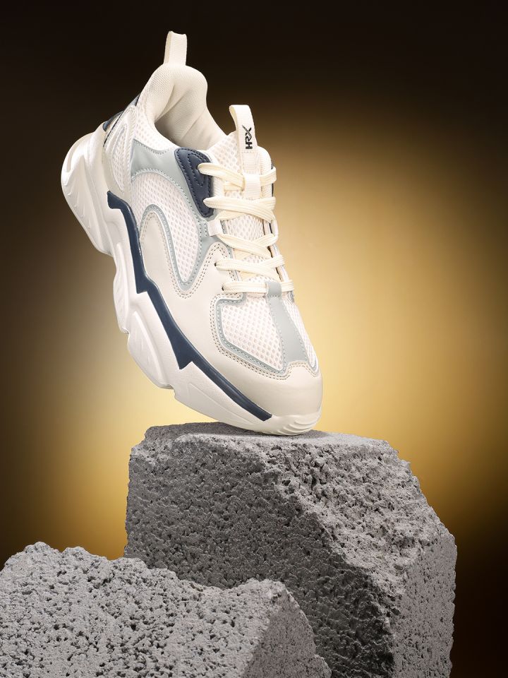 Mens chunky sale white sneakers