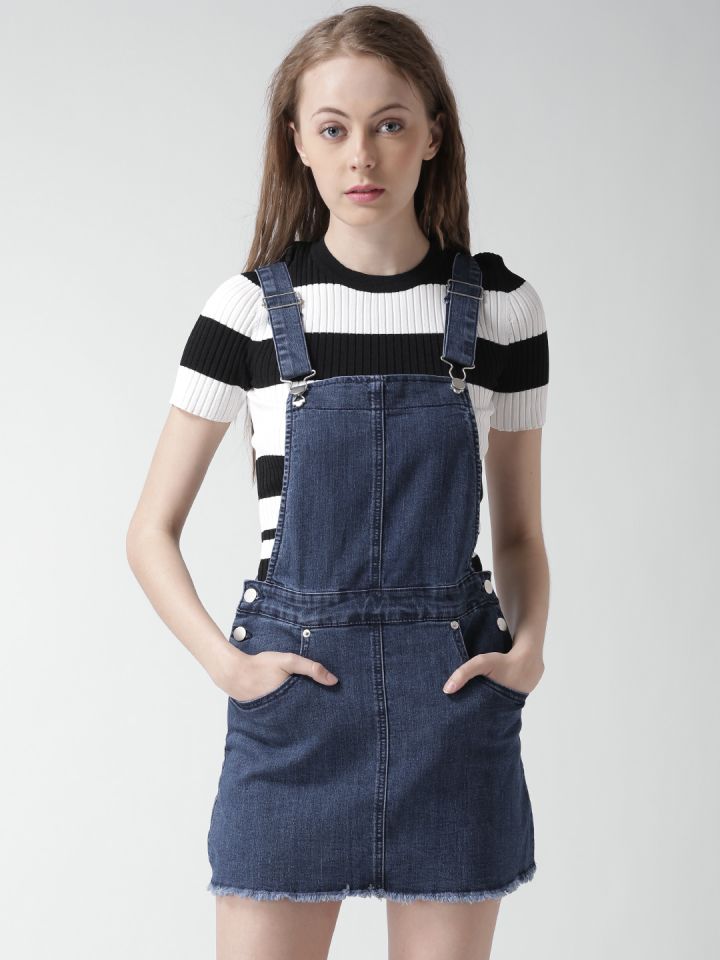 Forever 21 dungaree dress online