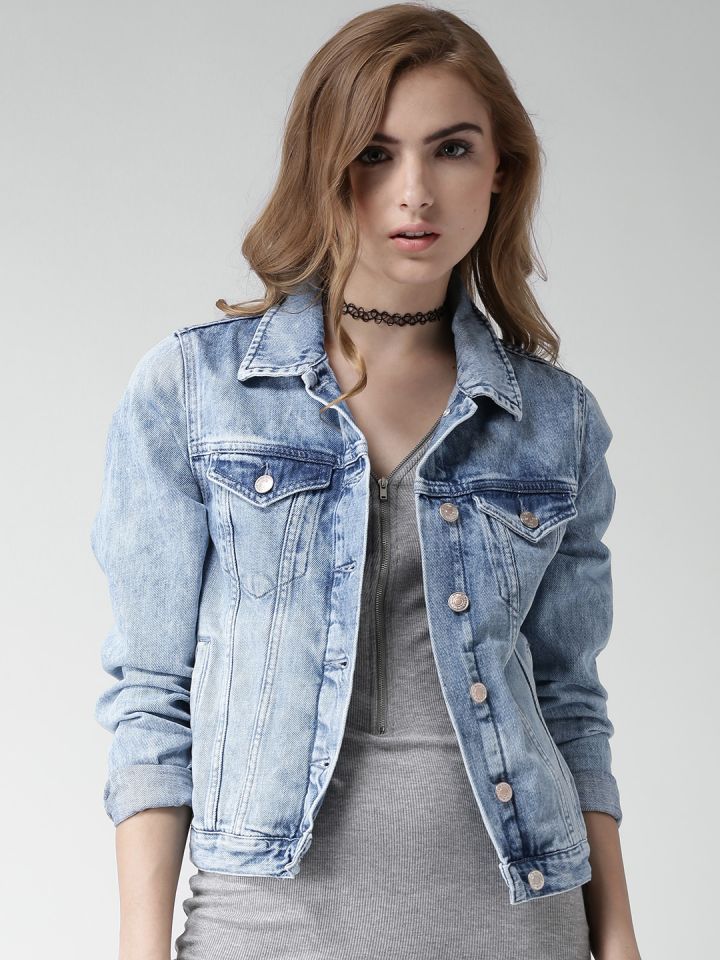 Denim jackets for womens cheap forever 21