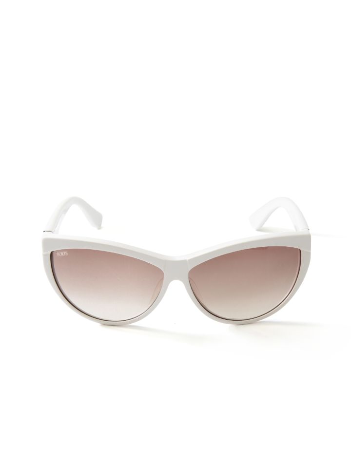 Buy Tod S Women Textured Cat Eye Sunglasses To 86 21f Sunglasses