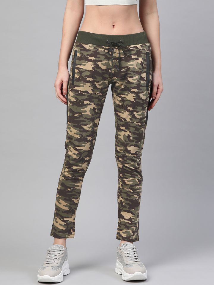 Army track pants hot sale myntra