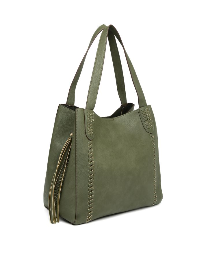 Olive suede handbag store