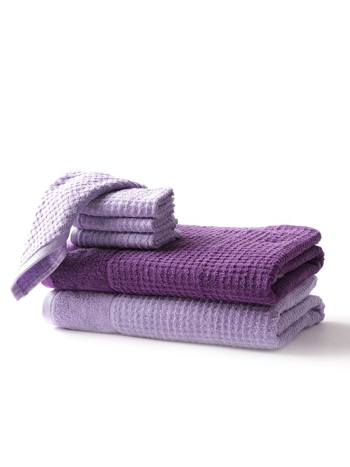 Buy MYTRIDENT Aroma Set Of 6 500 GSM Towels Towel Set for Unisex