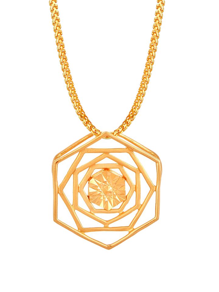 Mia by Tanishq 0.95 g 14 Karat Gold Pendant