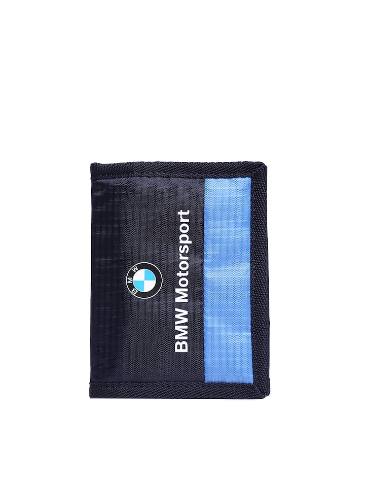 puma unisex navy bmw motorsport wallet