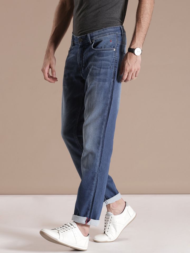 Louis Philippe Jeans Blue Sundance Fit Jeans