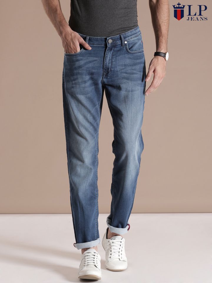 Louis Philippe Jeans Blue Sundance Fit Jeans