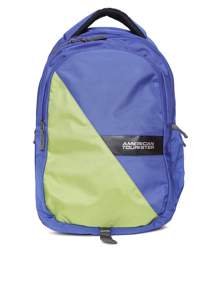Buy AMERICAN TOURISTER Unisex Blue Encarta Backpack Backpacks