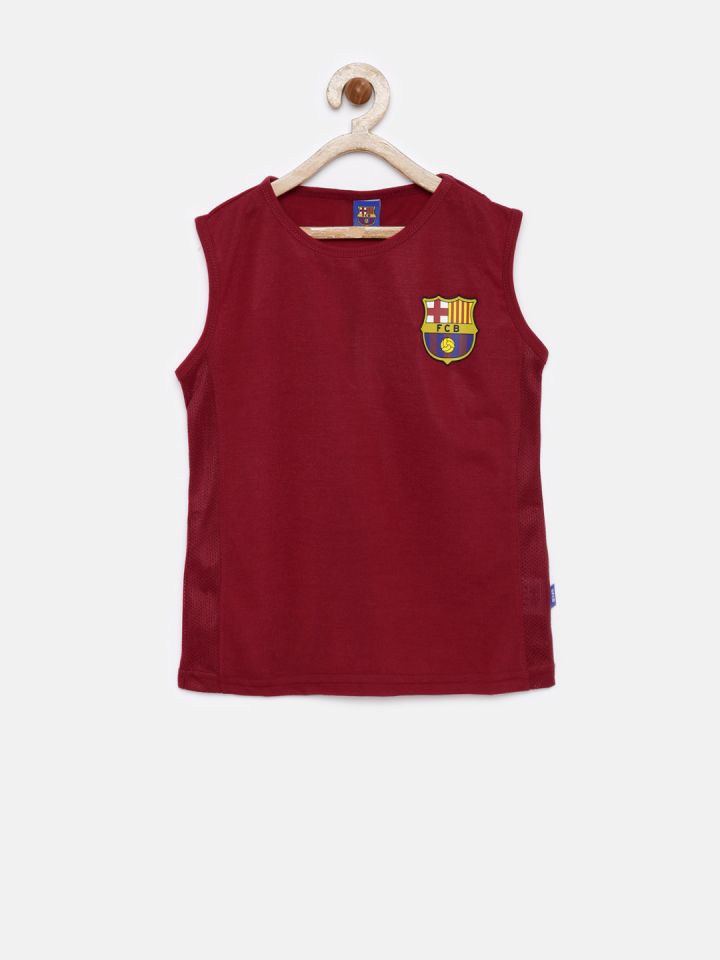 fc barcelona sleeveless