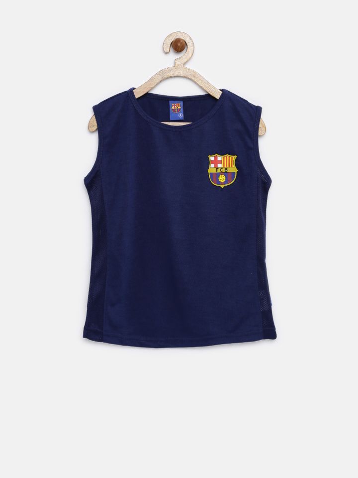 fc barcelona sleeveless