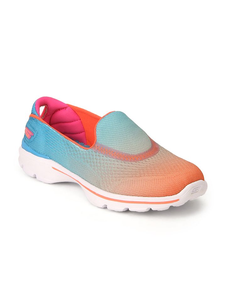 Skechers go walk 3 hotsell orange