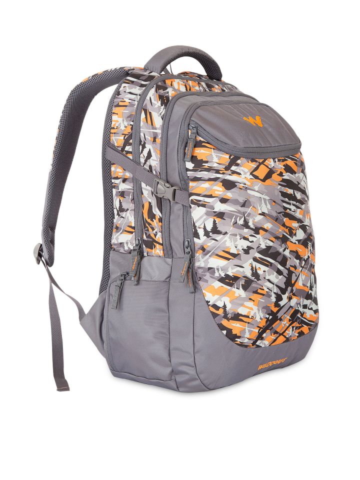 Buy Wildcraft Unisex Grey Printed Camo 5 Backpack Backpacks for
