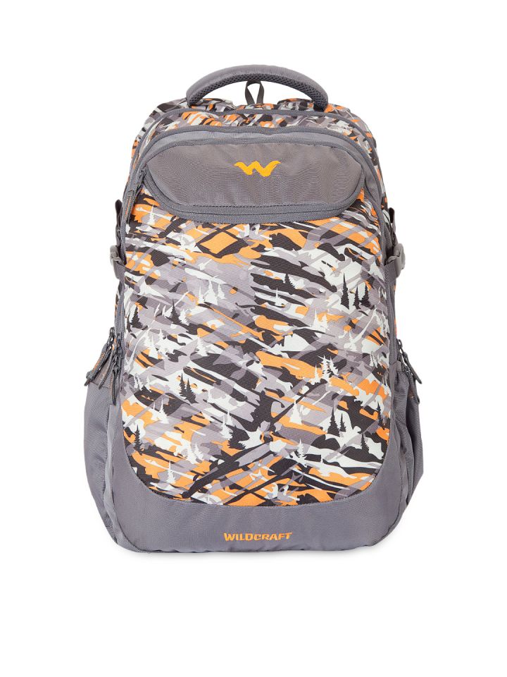 Buy Wildcraft Unisex Grey Printed Camo 5 Backpack Backpacks for