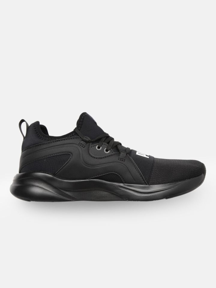 Buy One8 X PUMA Men Black SOFTRIDE RIFT BREEZE Running Shoes