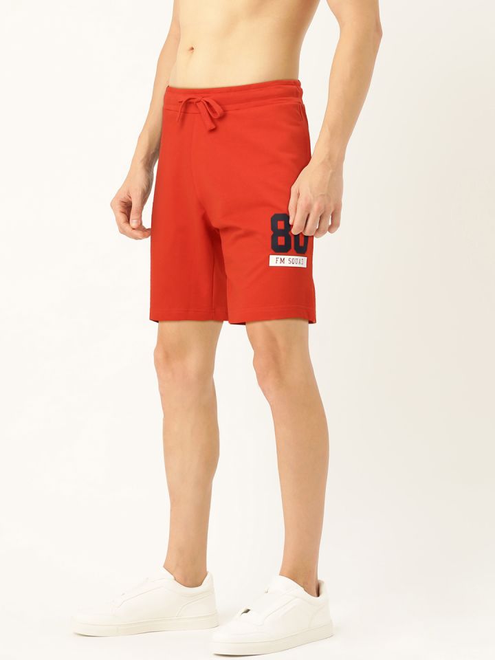 Mens red deals cotton shorts