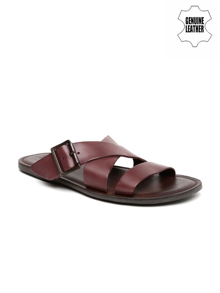 Arrow leather chappals shop