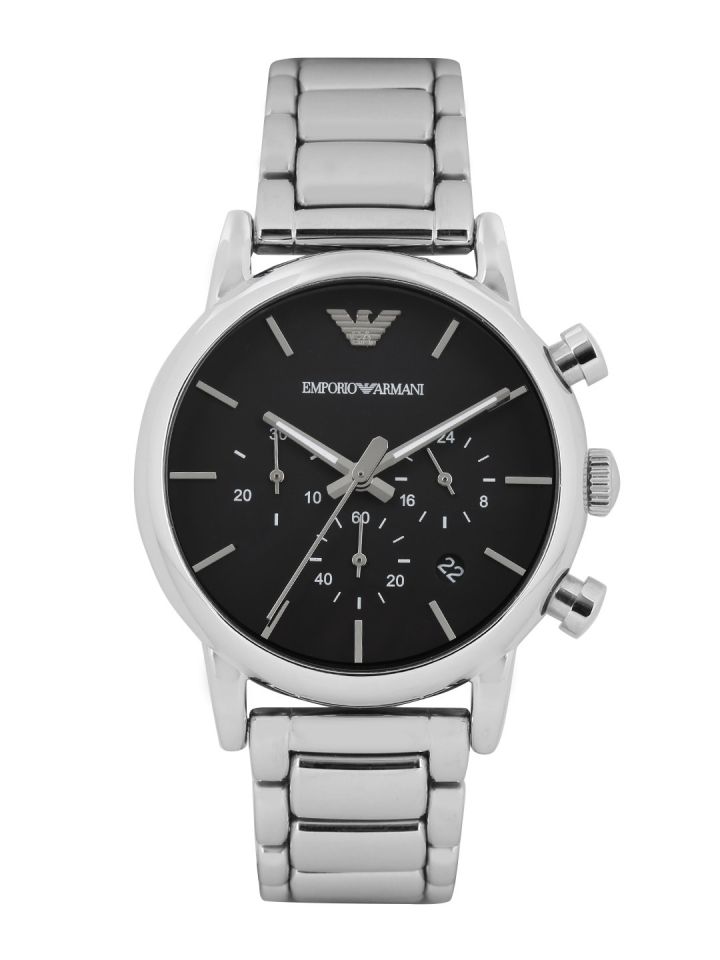Buy Emporio Armani Men Black Dial Chronograph Watch AR1853 - Watches for  Men 1370414 | Myntra