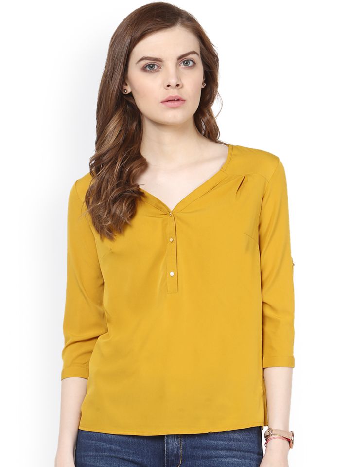 Harpa mustard yellow top 2025