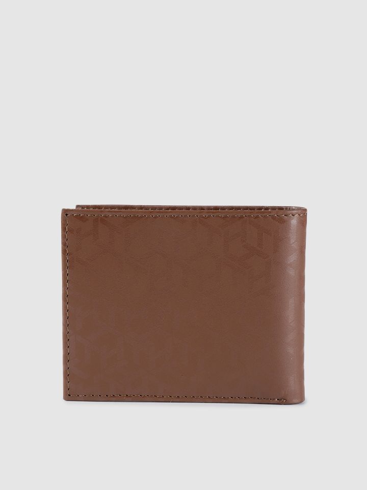 Tommy hilfiger deals wallets brown