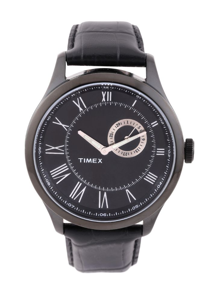 Buy Timex Men Black Dial Watch TWEG14603 Watches for Men 1374460
