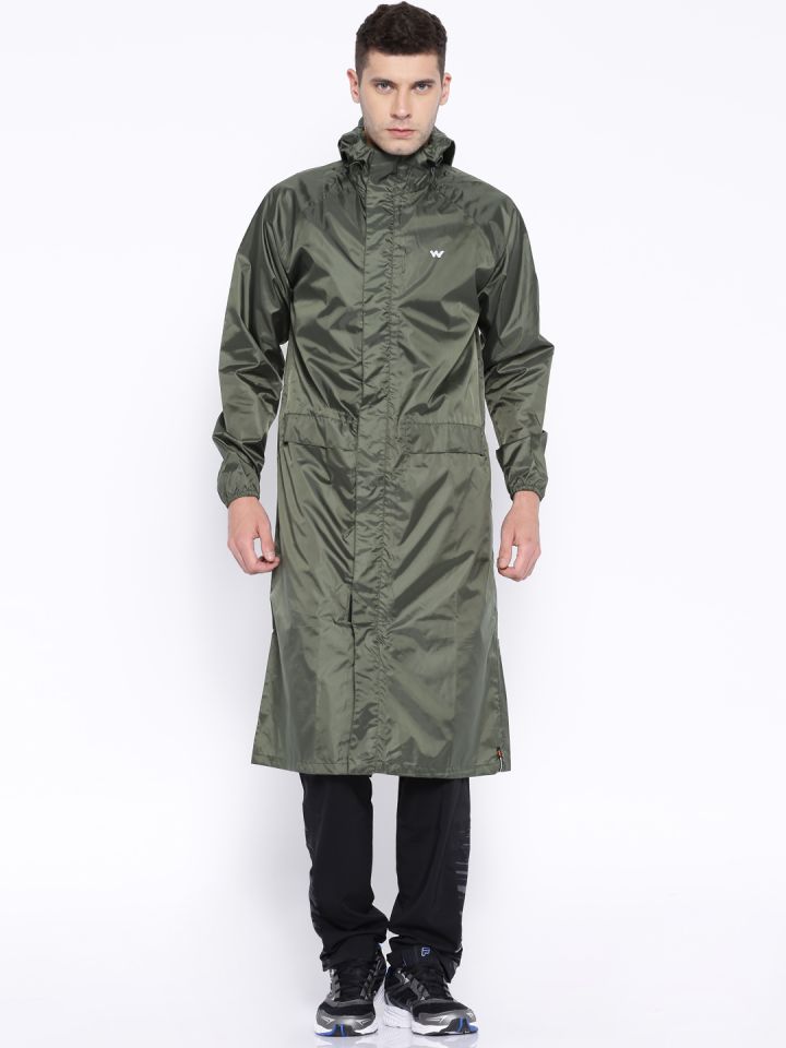 Olive green rain jacket new arrivals