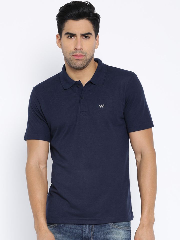 Buy Wildcraft Navy Polo Ess Solid T 