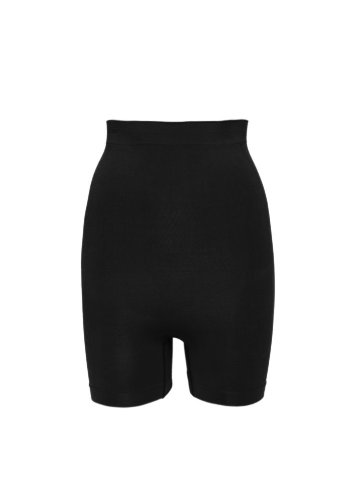 black shapewear shorts