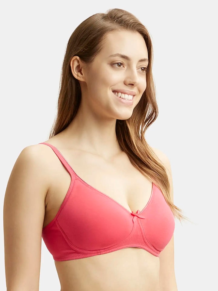 JOCKEY Blush Pink Full Coverage Shaper Bra [36D] in Pune at best price by  Kinderland The Lifestyle Store - Justdial