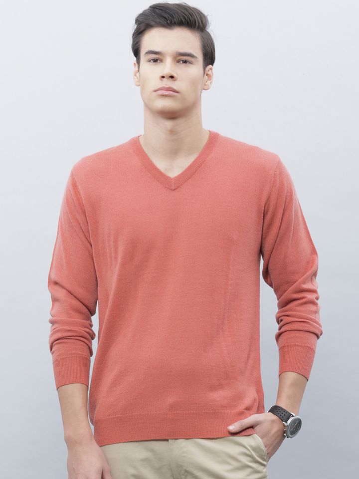 Mens sale coral sweater