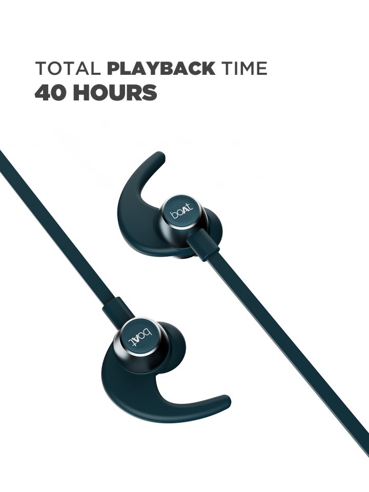 Buy BoAt Rockerz Unisex Teal Green 255M Pro Plus Bluetooth In Ear