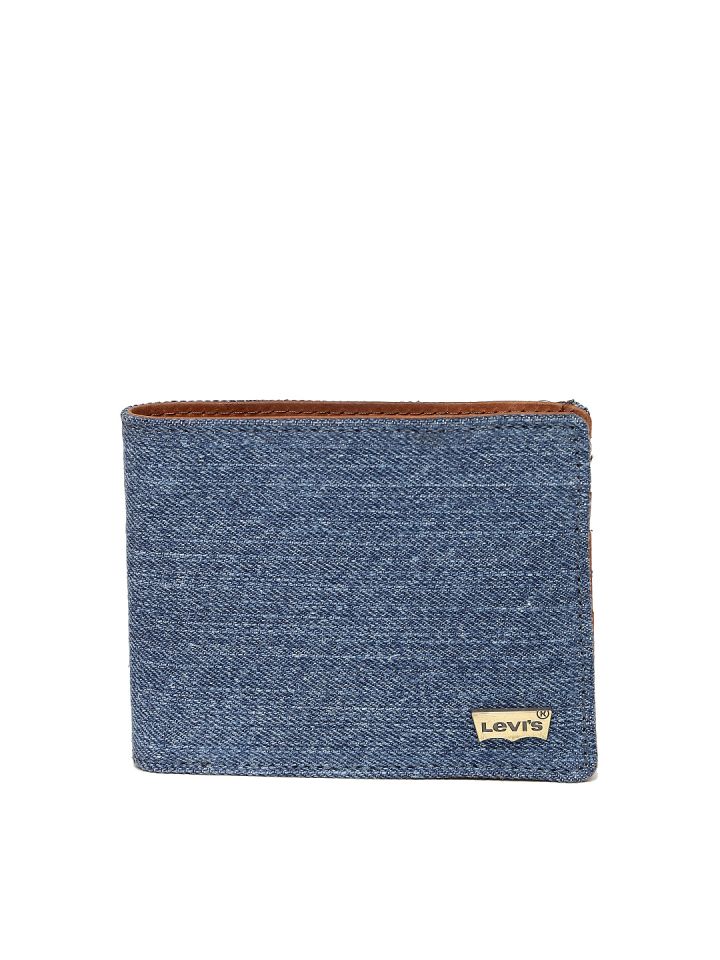 Buy Levi s Men Blue Denim Wallet Wallets for Men 1381923 Myntra