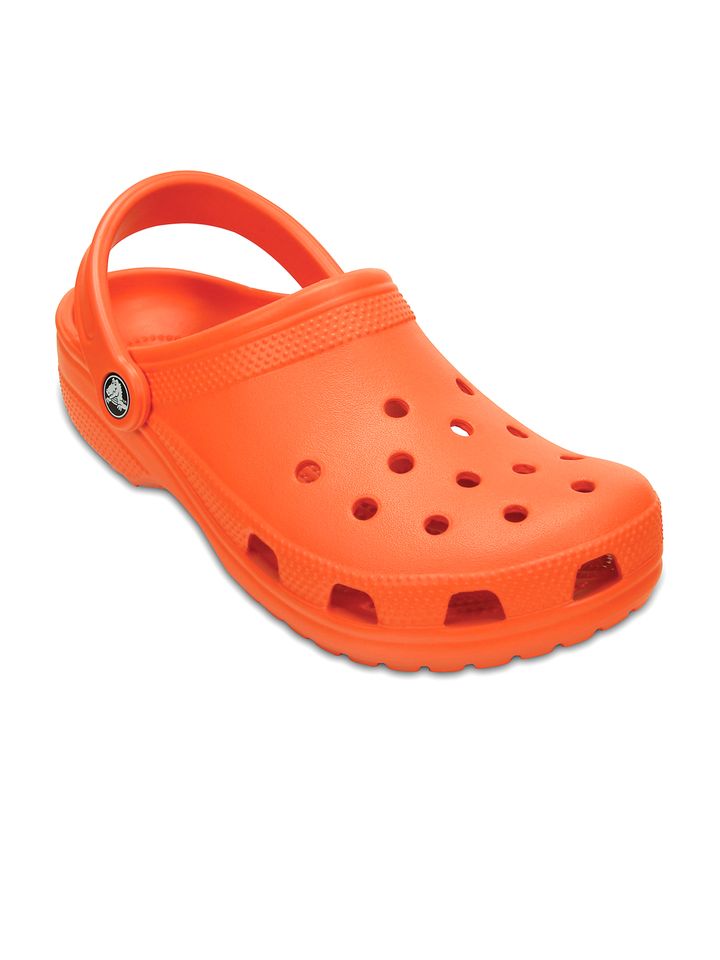 Orange crocs for men clearance