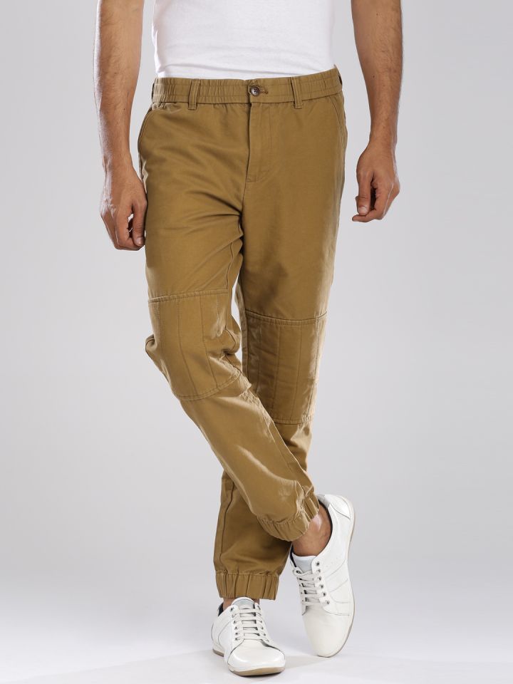 tommy hilfiger khaki joggers