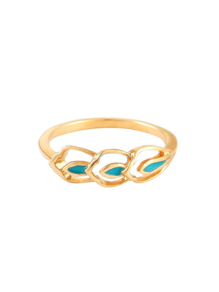 Buy Mia By Tanishq 1.35 G 14 Karat Gold Precious Ring Ring Gold